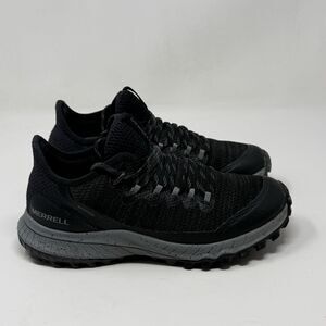 Merrell Bravada Waterproof Shoes Womens 6 Black Knit Mesh Trail Running Hiking